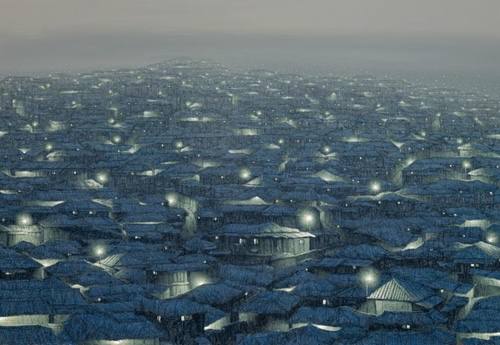 따뜻한 달동네 풍경으로 그려낸 판타지, 정영주   220818 by Vivi